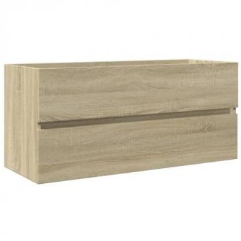 VIDAXL Mobile Lavabo Bagno Rovere Sonoma 100x38,5x45 Cm In Truciolato