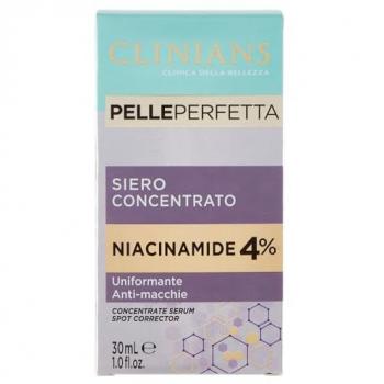Malizia, Gesichtsserum, Clinians Serumkonzentrat 4% Niacinamid für einen ebenmäßigen Teint 30ml