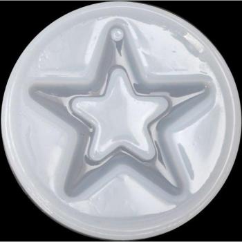 Cœur étoilé en silicone – moule de création de résine époxy
