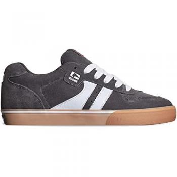 Zapatilla Globe Encore 2 Clásica Vulcanizada en Ante/cuero Sintético con Suela en Espiga y Triple Costura