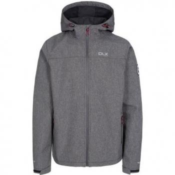 Chaqueta Softshell Gabe de DLX para Hombre Negra