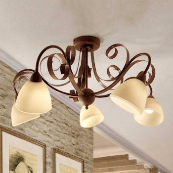 Francesco 5-Bulb Ceiling Light Fixture