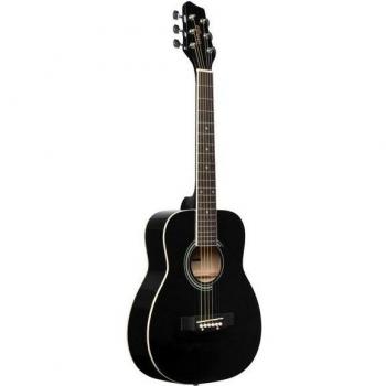 Stagg SA20D 1/2 BK Gloss Black Ultra Finish