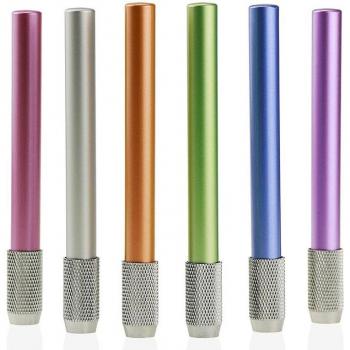 6PCS Metal Color Rod Single-End Pencil Extender Set