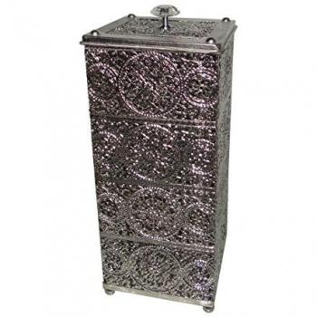 Myflair Möbel & Accessoires Aufbewahrungsbox Kelia, aus Metall, mit Deckel