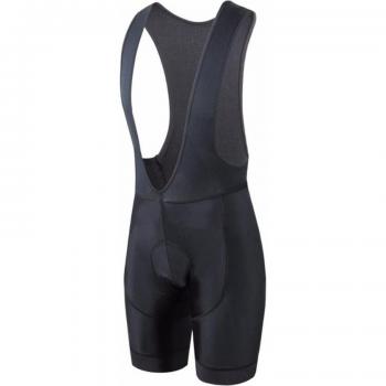 Todo Negro Pro Road Bike Pantalones Cortos 4D Gel Pad