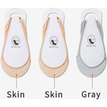 Onzichtbare Boot Sokken – Zomerse Silicones, 3 Pairs