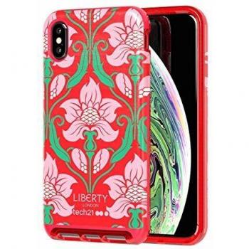 Carcasa Tech21 EVO Luxe Liberty Azelia para iPhone XS MAX - Color Rojo
