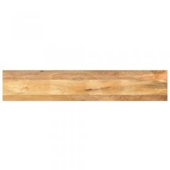 Vidaxl Mango Wood Tabletop, 140x30x2.5 cm, Rectangular Solid Wood
