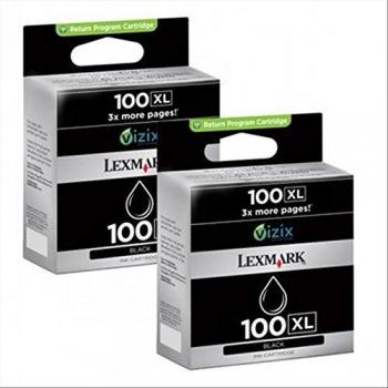Original Lexmark 14N0848E / 100XL Tintenpatrone schwarz