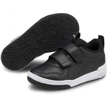 Scarpe Puma Multiflex SL Velcro Nero/Bianco Bambini - 28.5