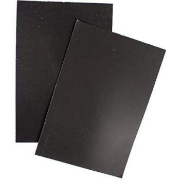 Feuilles à gratter A4 Doré et argenté 2 p. + grattoir