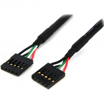 StarTech.com Internal USB IDC Motherboard Header Cable - F/F, 18 in