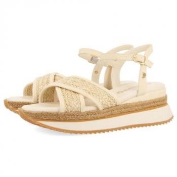 Sandalia Gioseppo Boscawen con Plantilla Acolchada Beige