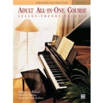 Alfred Music Alfred's Basic Adult All-in-One Course, Book 1