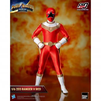 Power Rangers Zeo FigZero 30 cm Action Figur 1/6: Ranger V Red