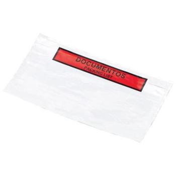 Bolsas portadocumentos autoadhesivas 235 x 132 mm - Paquete de 250