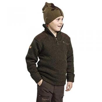 Pinewood Hurricane Kinder Strickpullover dunkelgrün 116