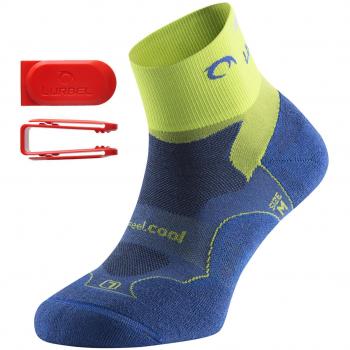 Calze Lurbel Distance blu verde - M