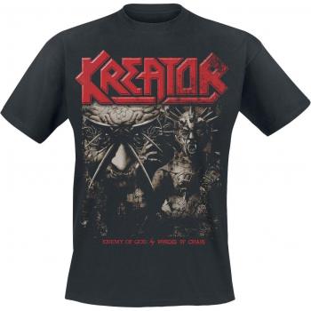 Kreator Chaos Slayer Tee – Schwarz, Herren, S bis 3XL