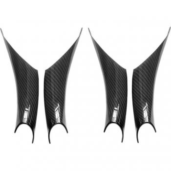 4Pcs Carbon Style Interior Door Handle Cover for BMW 3 4 Series F30 F35