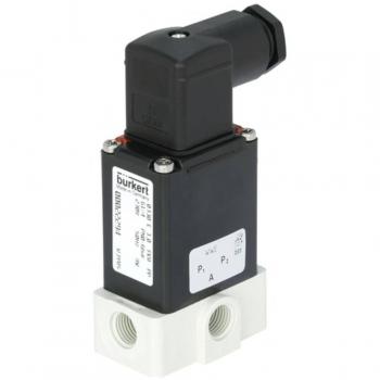 Válvula Electromagnética 3/2 Vías G1/4 Plástico FKM 0-3bar 230VAC