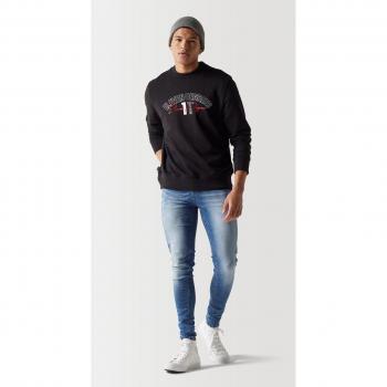 Sudadera Crew de Streetwear en Negro