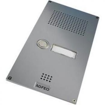 Campanello Citofono Premium TFE-1 Argento Cablato