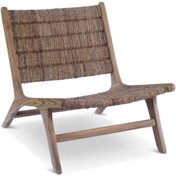 Sedia Design Rattan & Legno Privato