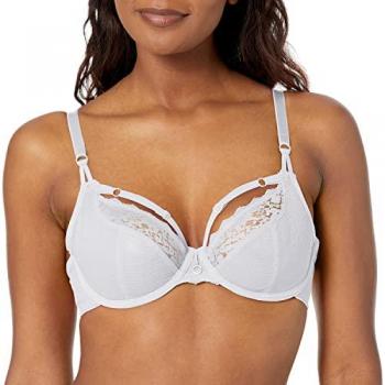 Freya Temptress Plunge Bra, White, Polyamide