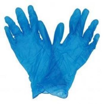 Guantes de vinilo, talla S, sin polvo, caja de 100