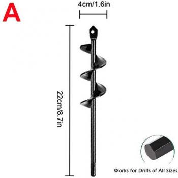 Non-Slip Hex Shaft Garden Drill Set