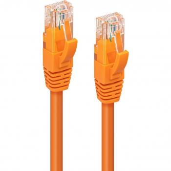 Microconnect 0.5m Orange U/UTP Networking Cable Cat6a