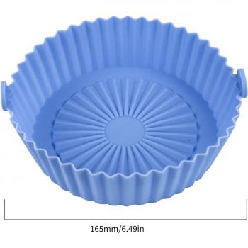 Wiederverwendbarer Silikon Kochtopf für Luftfritteuse