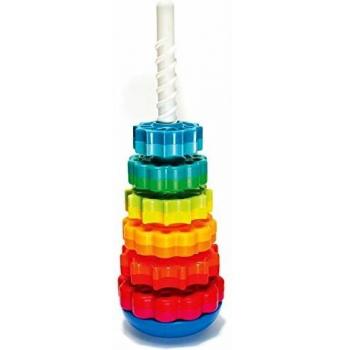 Fat Brain SpinAgain Toddler Stacking Spinner