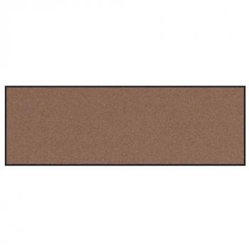 Tapis d'accueil Élégant Marron et Noir 60 x 180 cm