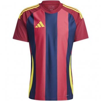 Adidas Camiseta Manga Corta Striped 24 Rojo