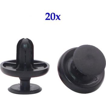 50 Stück 7mm Kunststoff Clips für Toyota Avalon Avensis Camry Corolla