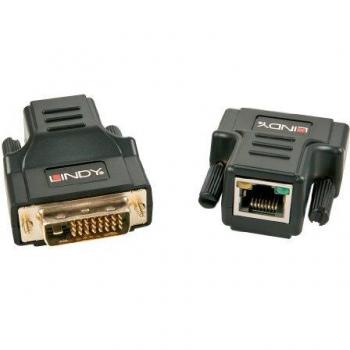 Lindy 30m Cat.6a DVI-D Single Link Extender
