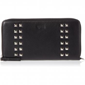 BREE Issy 131 Zip Geldbörse, Black Rivet