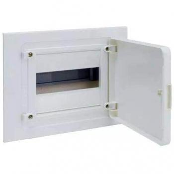 Cuadro eléctrico Hager golf VF 1 fila 8 módulos opaco blanca