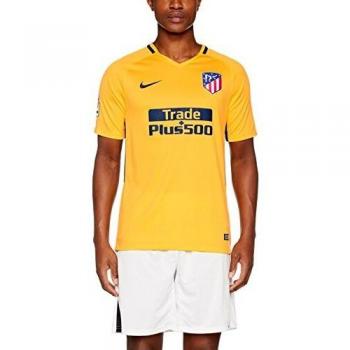 Maillot Atlético de Madrid Breathe Stadium Away 17-18 pour Homme S Jaune/Bleu