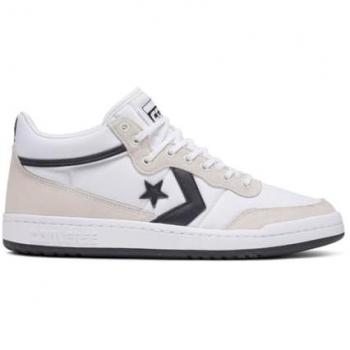Converse Fastbreak Pro Zapatillas de Cuero y Suede Blancas