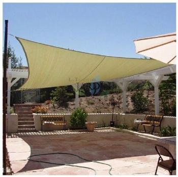 Store Voile Sable 5m x 5m Imperméable Suinga