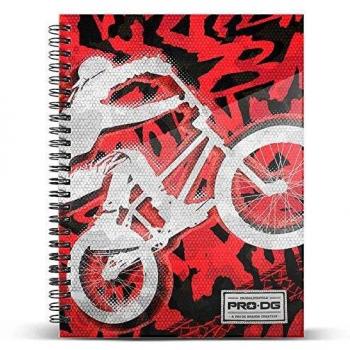 Cuaderno DIN A4 Cuadriculado Pro DG Backflip