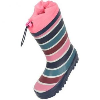 Bunte Streifen Gummistiefel