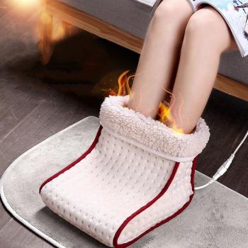 Electric Heated Foot Warmer Pad with 5 Heat Settings