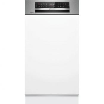 BOSCH Serie 6, čiastočne integrovaná umývačka riadu, 45 cm, nerezová oceľ, 10 súprav, SPI6ZMS29E