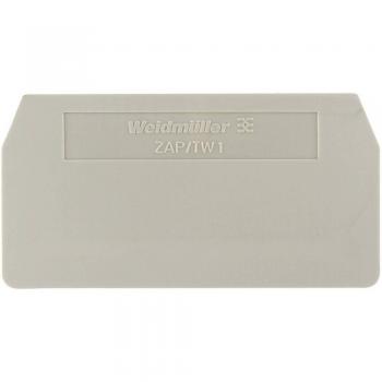 Piastre terminali Weidmüller PAP 2.5/4/3AN 1896480000-1 Beige, confezione singola