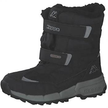 Kappa Expedition Winterstiefel Gr. 35, schwarz/silber